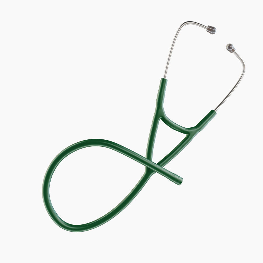Ultrascope Stethoscope Tubing Cardiology / Single Stethoscope Hunter Green Tubing Set