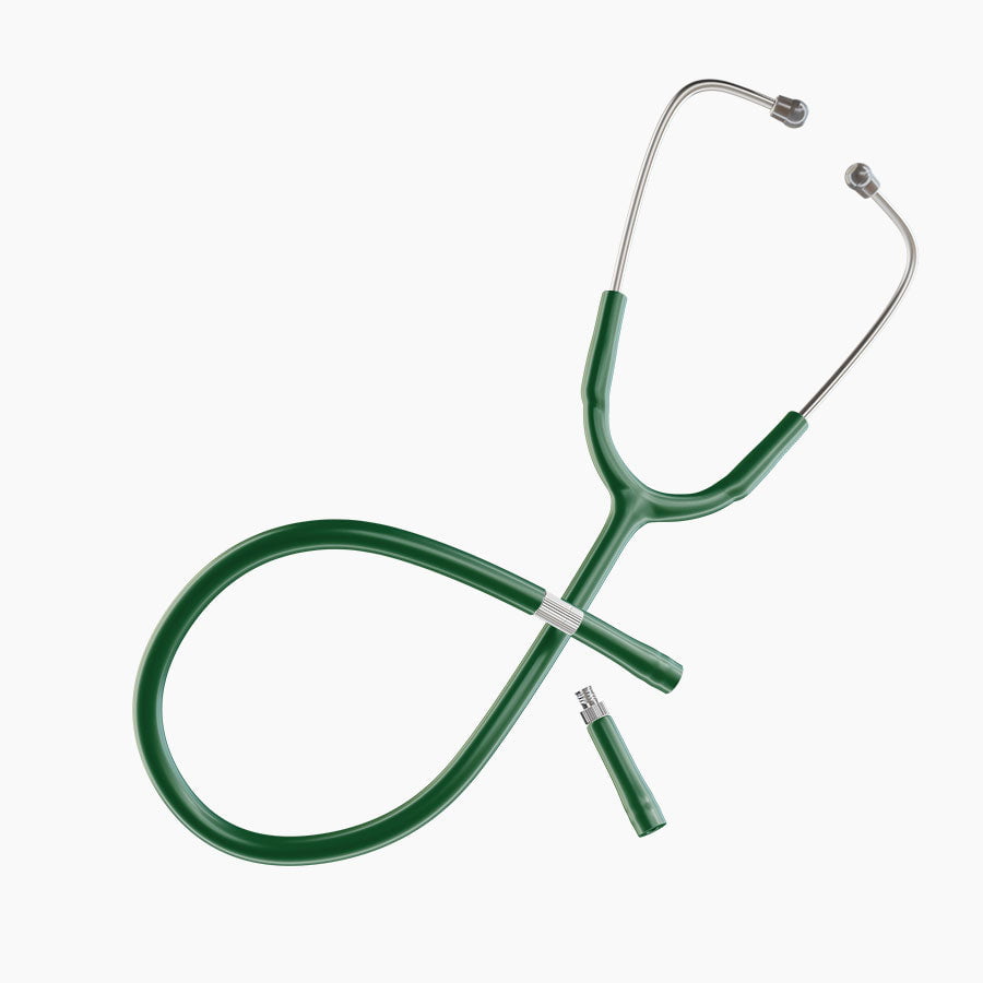 Ultrascope Stethoscope Tubing Standard / Duo Stethoscope Hunter Green Tubing Set