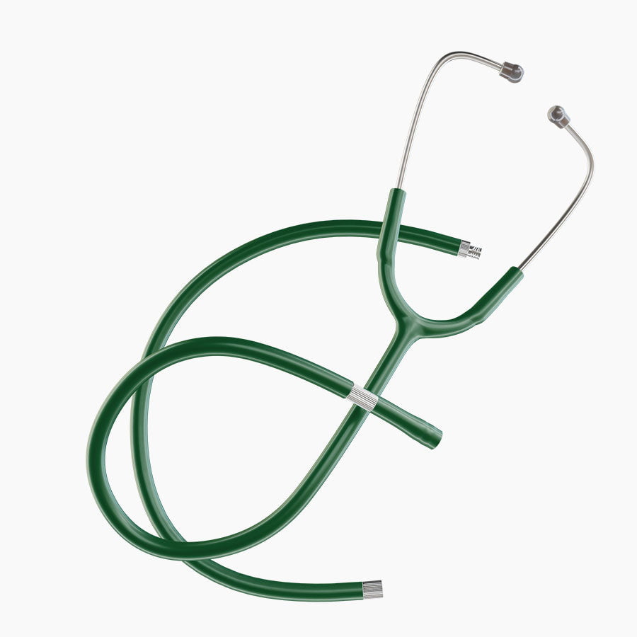 Ultrascope Stethoscope Tubing Standard / Extended Stethoscope Hunter Green Tubing Set
