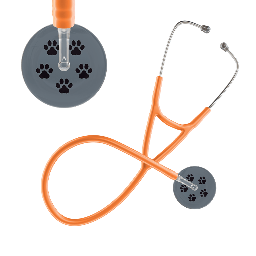 Paw Print Cardiology Stethoscope
