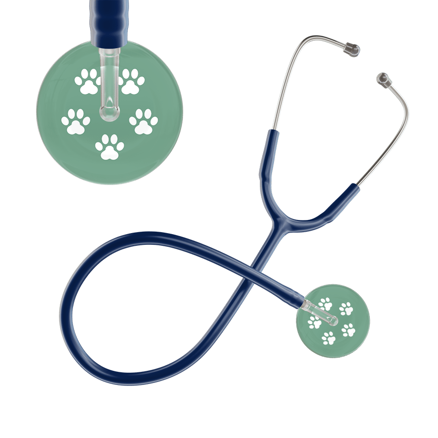 Paw Print Stethoscope