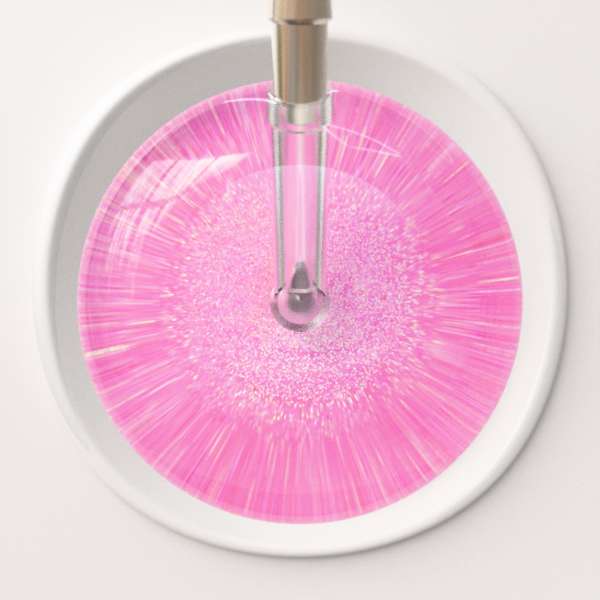 Ultrascope Stethoscope Head Hot Pink Glitter and Sparkles / Adult Glitter & Sparkles Stethoscope Head