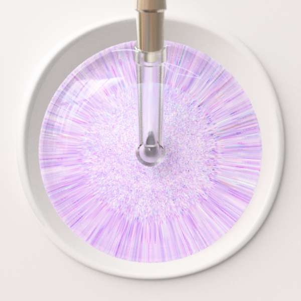 Ultrascope Stethoscope Head Lavender Glitter and Sparkles / Adult Glitter & Sparkles Stethoscope Head