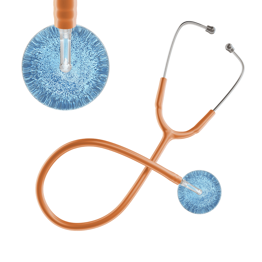 Ultrascope Single Stethoscope Light Glitter & Sparkles Cardiology Stethoscope