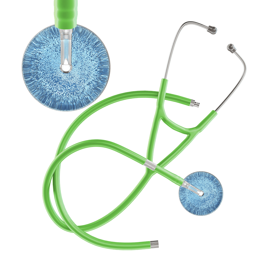 Light Glitter & Sparkles Cardiology Stethoscope