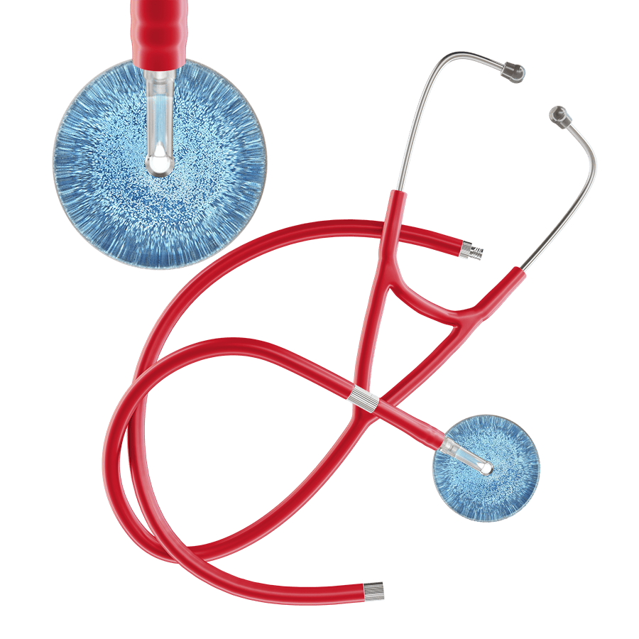 Light Glitter & Sparkles Cardiology Stethoscope