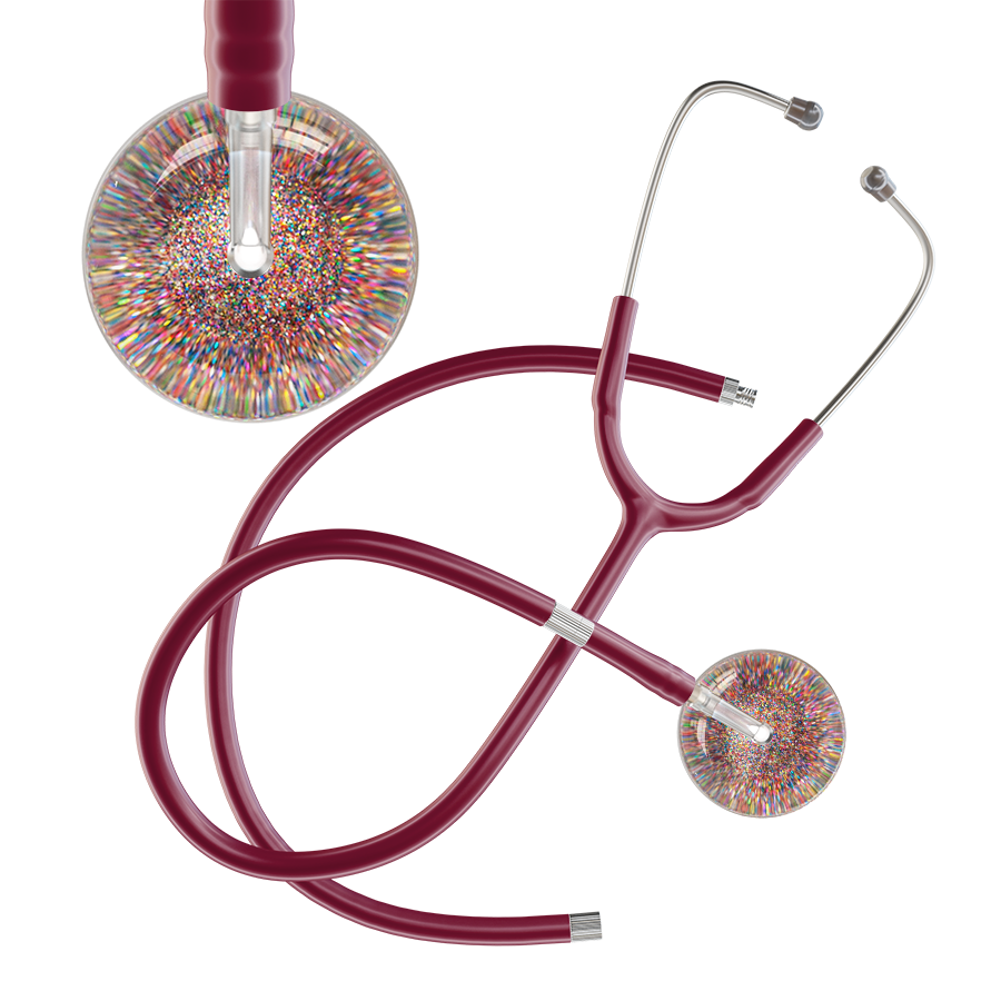 Dark Glitter & Sparkles Stethoscope