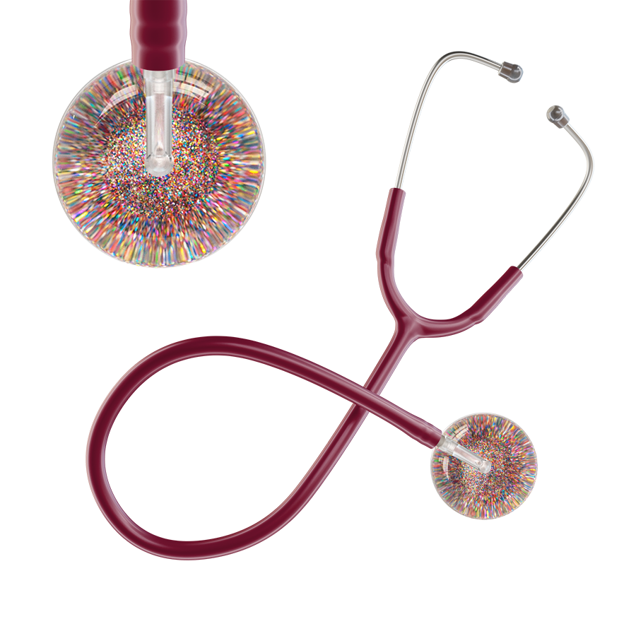 Dark Glitter & Sparkles Stethoscope