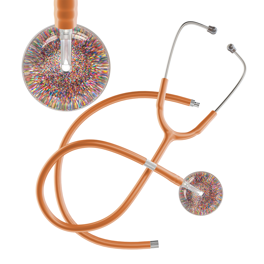 Dark Glitter & Sparkles Stethoscope