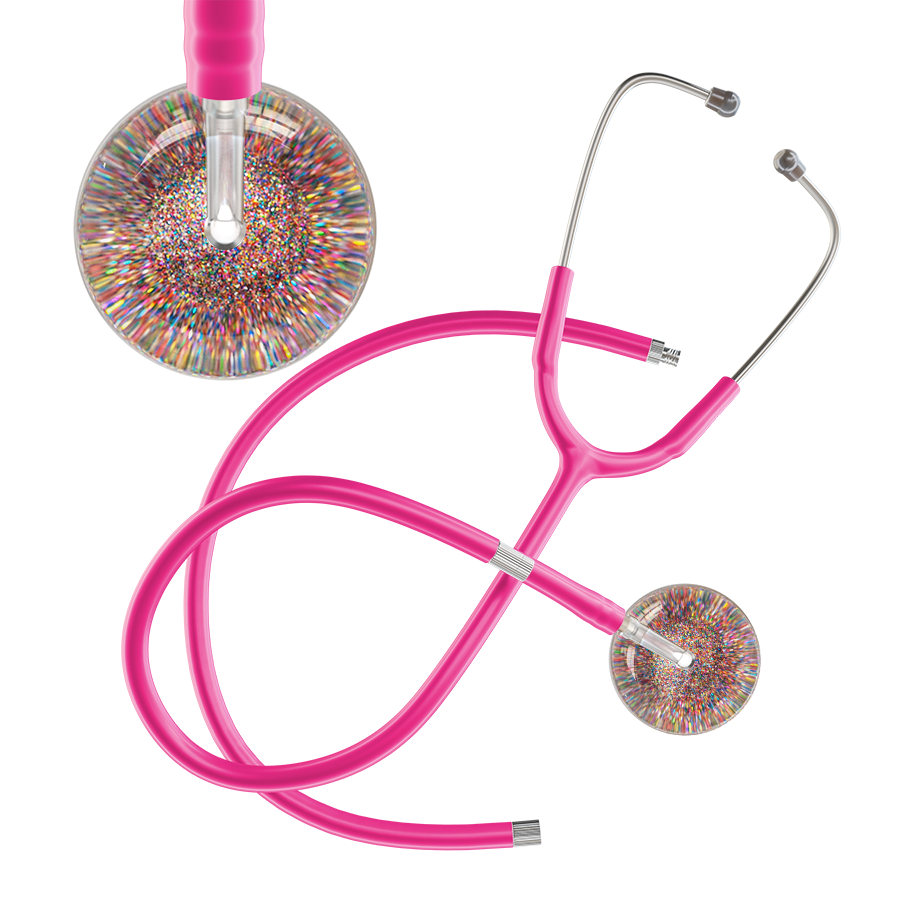 Dark Glitter & Sparkles Stethoscope