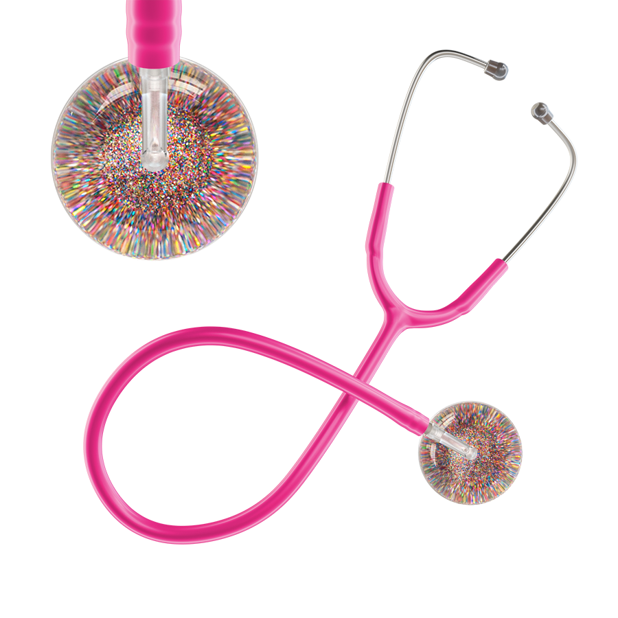 Dark Glitter & Sparkles Stethoscope
