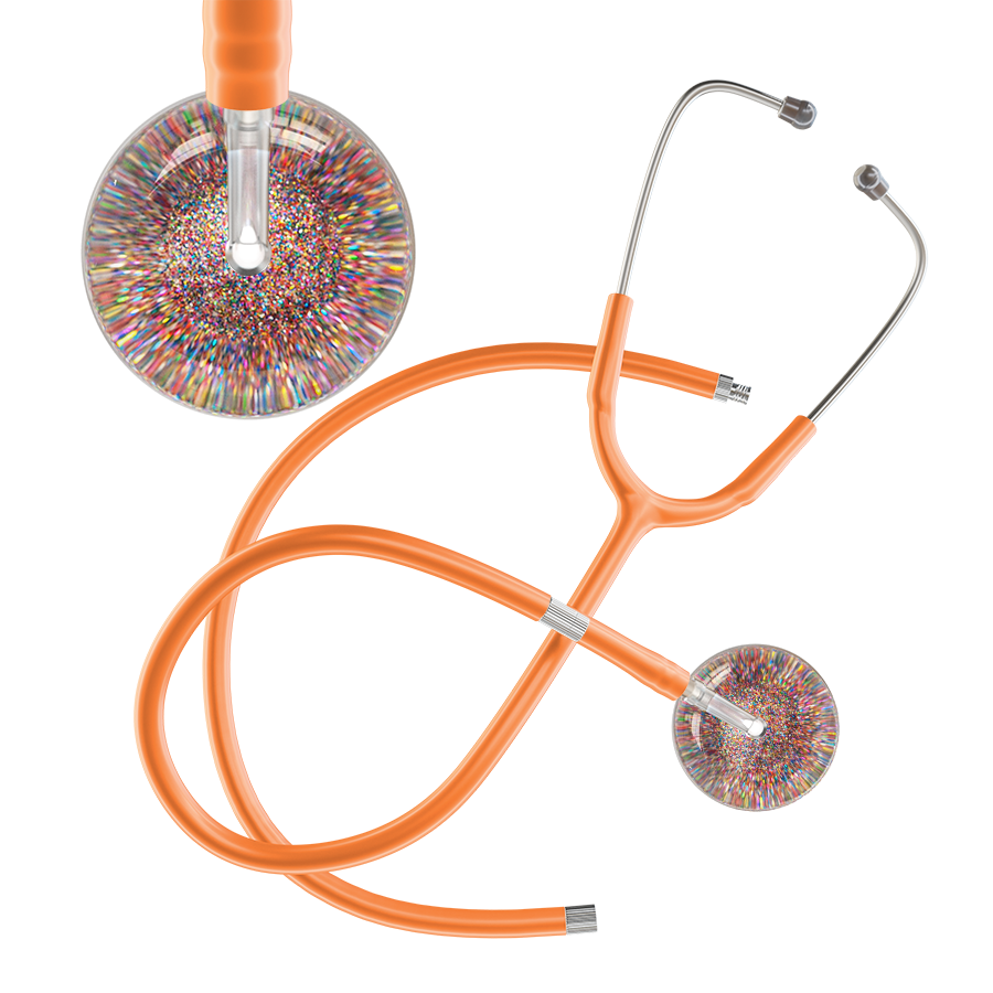 Dark Glitter & Sparkles Stethoscope