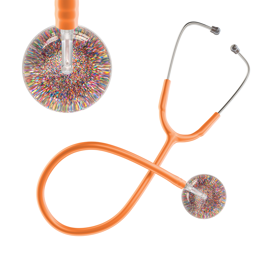Dark Glitter & Sparkles Stethoscope
