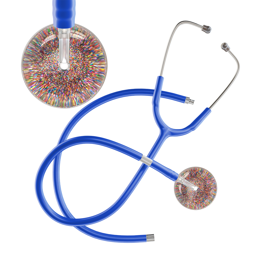 Dark Glitter & Sparkles Stethoscope