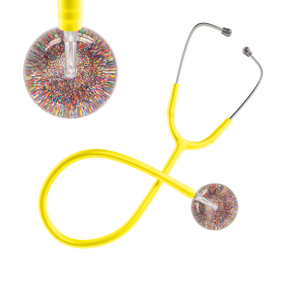 Dark Glitter & Sparkles Stethoscope