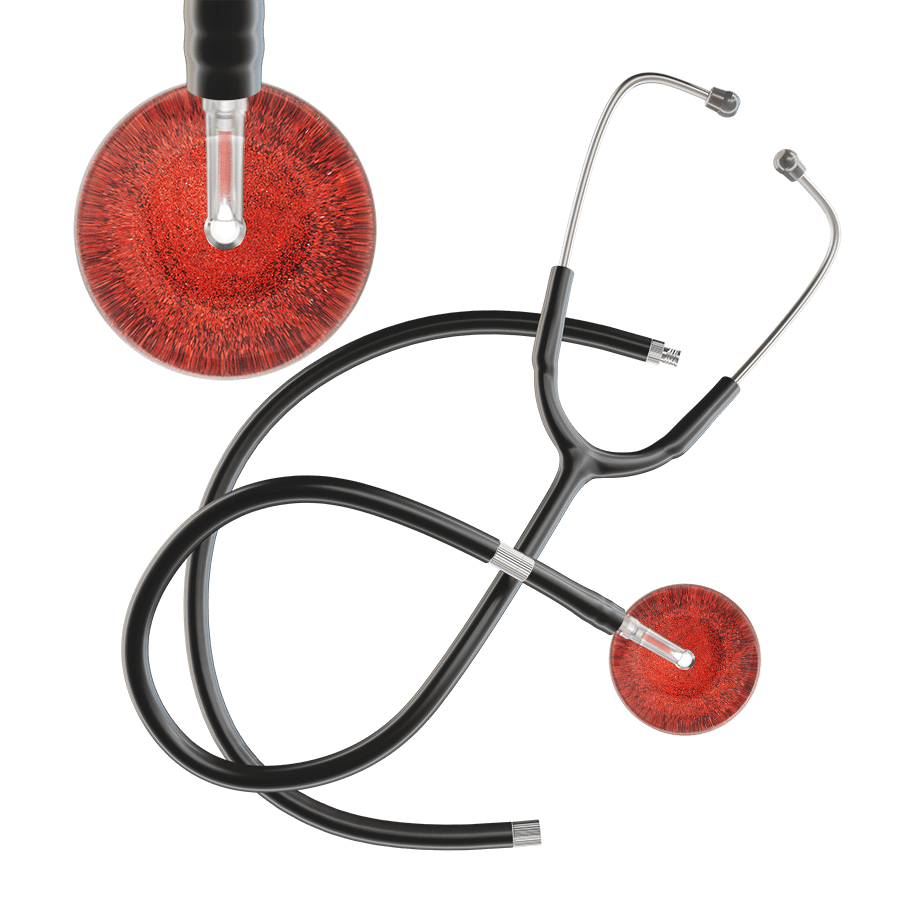 Dark Glitter & Sparkles Stethoscope
