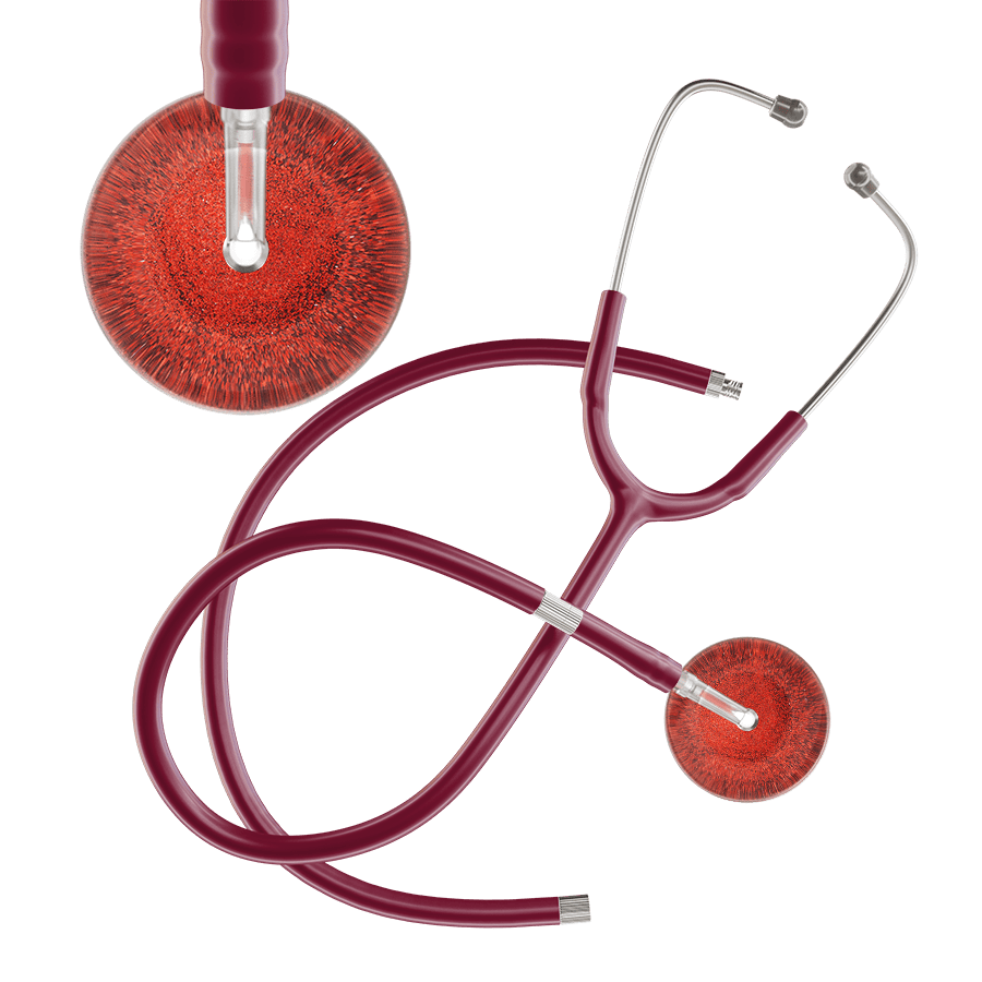 Dark Glitter & Sparkles Stethoscope