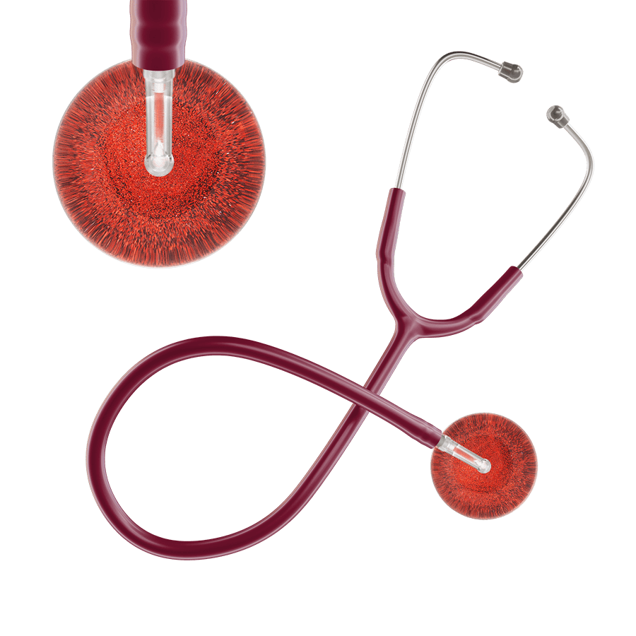 Dark Glitter & Sparkles Stethoscope