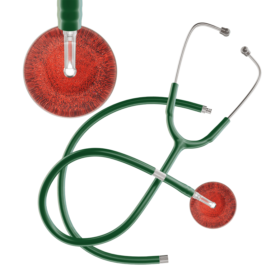 Dark Glitter & Sparkles Stethoscope