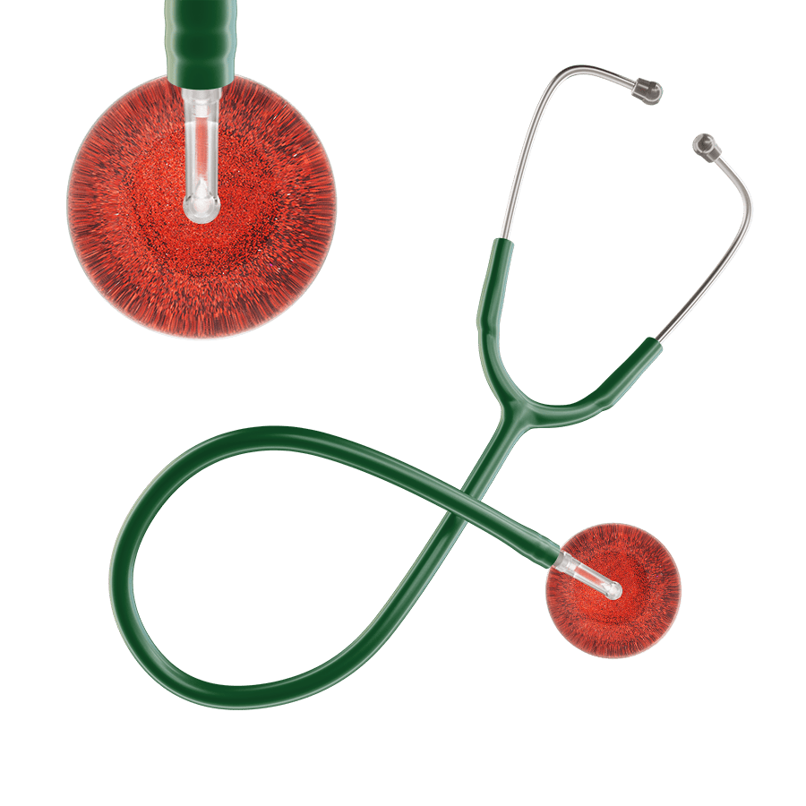 Dark Glitter & Sparkles Stethoscope