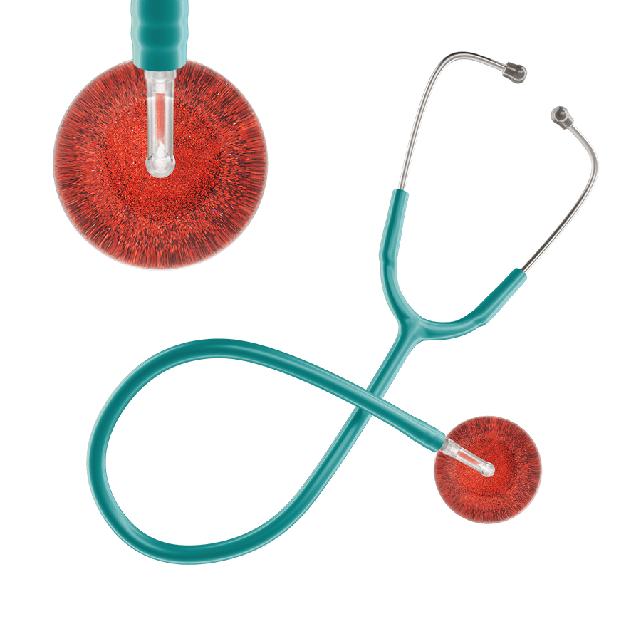 Dark Glitter & Sparkles Stethoscope