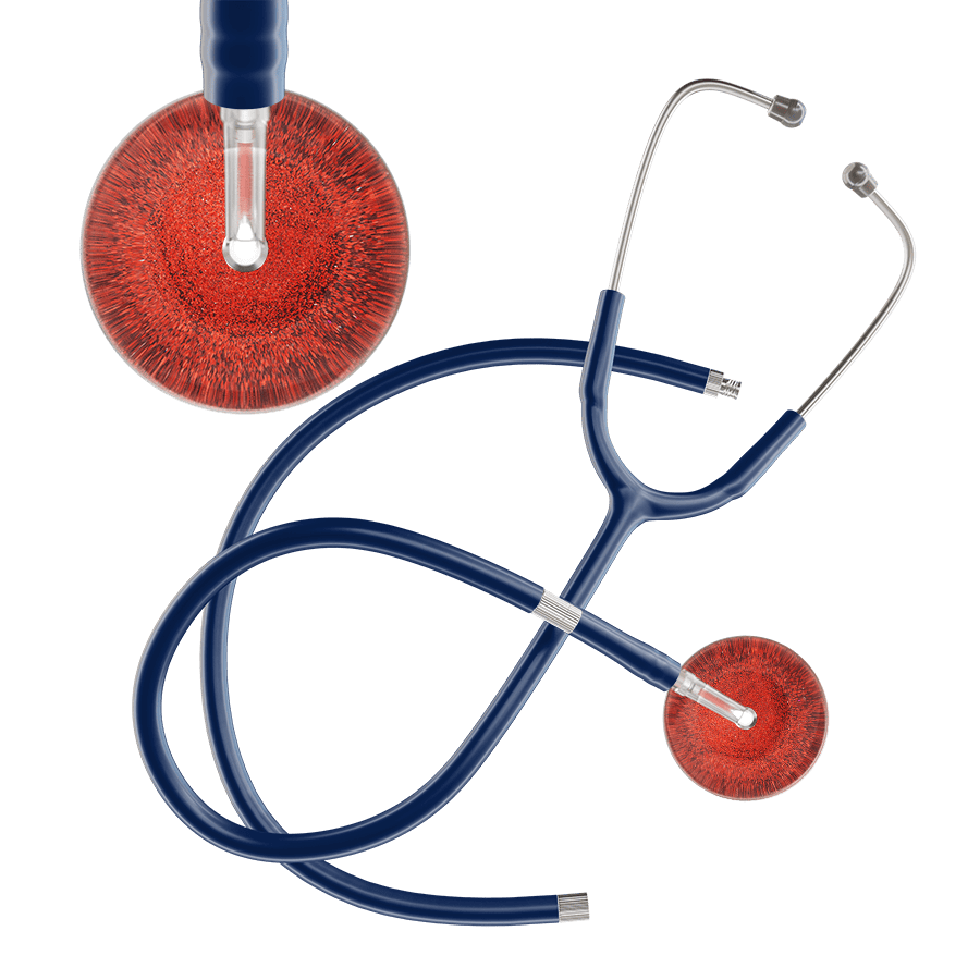 Dark Glitter & Sparkles Stethoscope