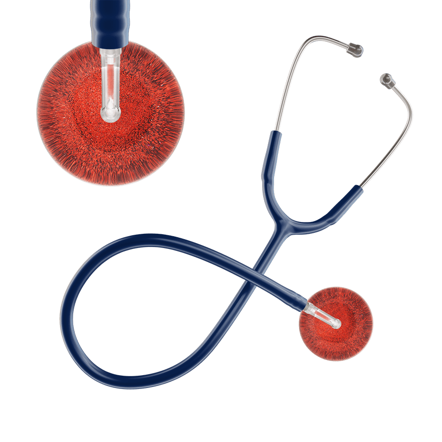 Dark Glitter & Sparkles Stethoscope