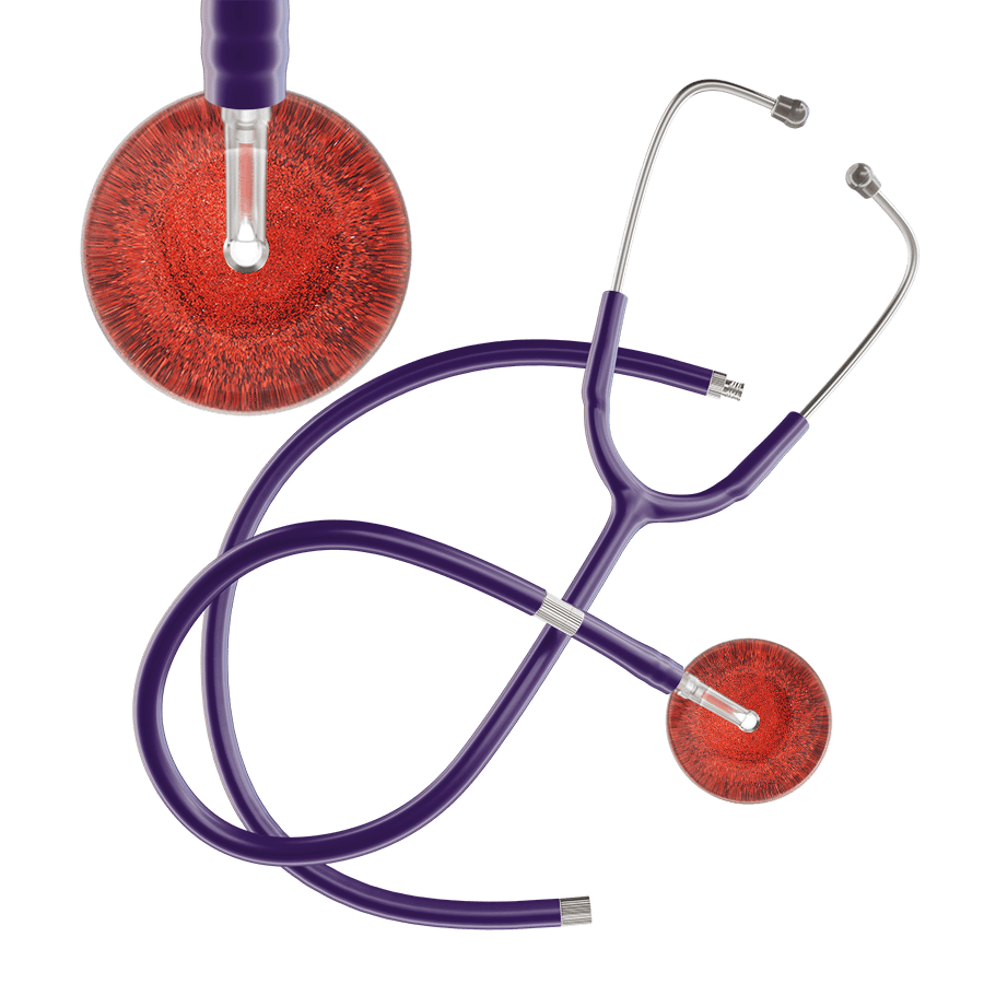 Dark Glitter & Sparkles Stethoscope