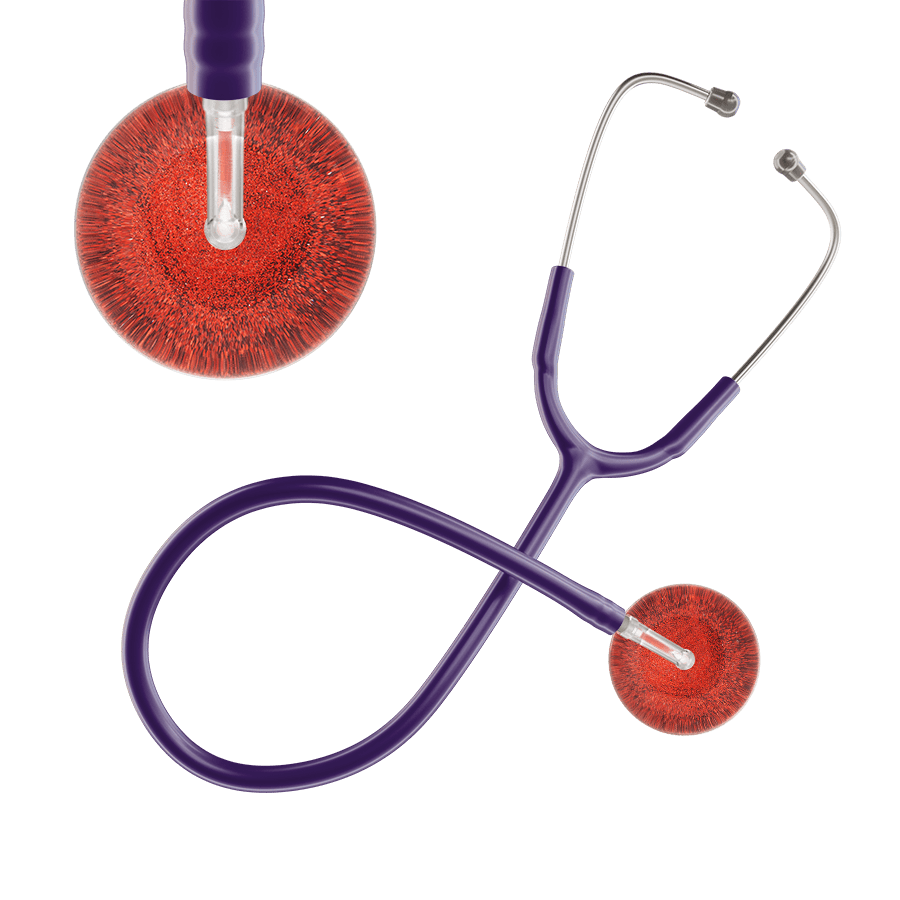 Dark Glitter & Sparkles Stethoscope