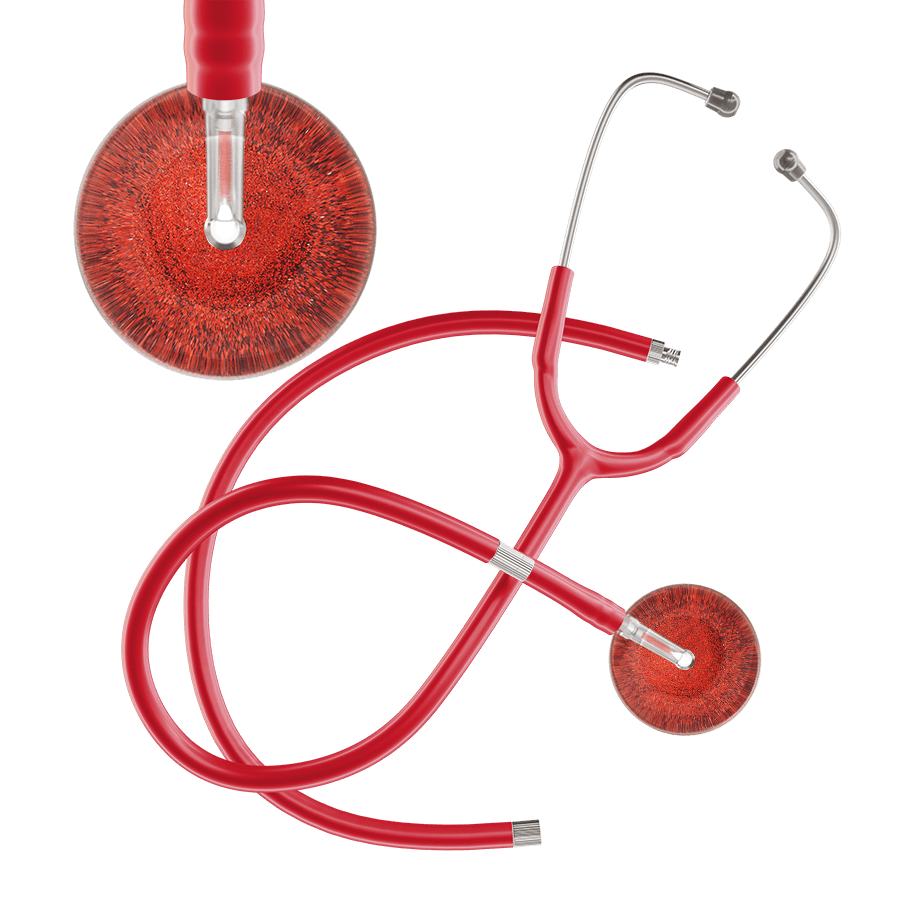 Dark Glitter & Sparkles Stethoscope