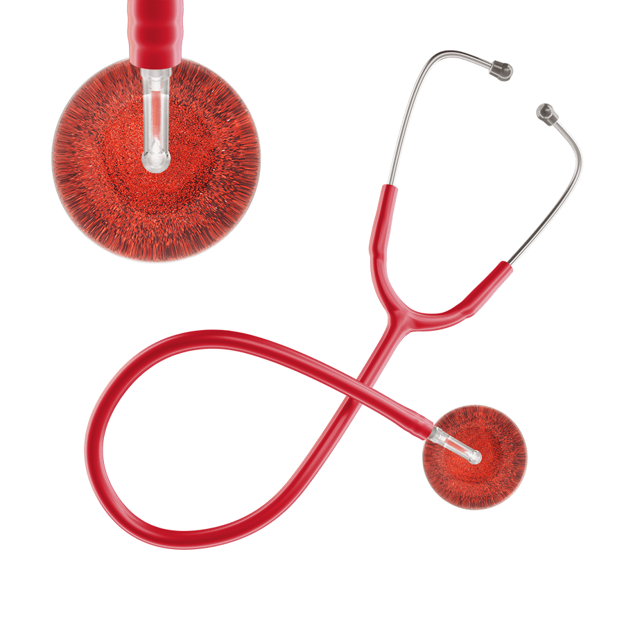 Dark Glitter & Sparkles Stethoscope
