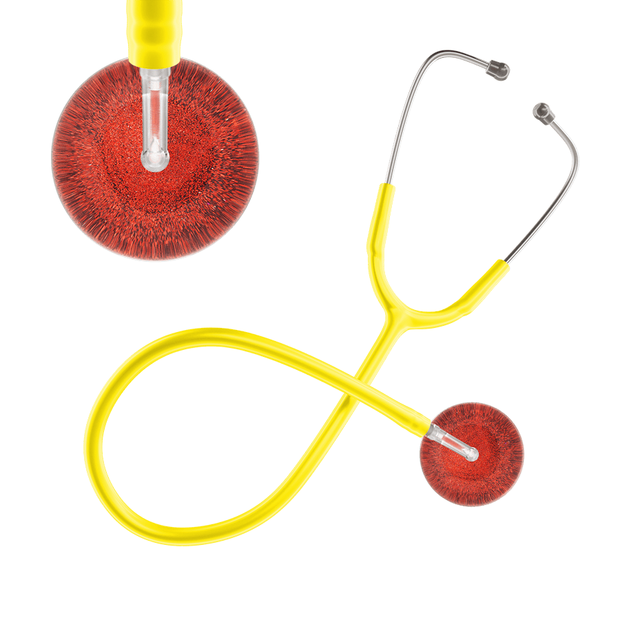 Dark Glitter & Sparkles Stethoscope