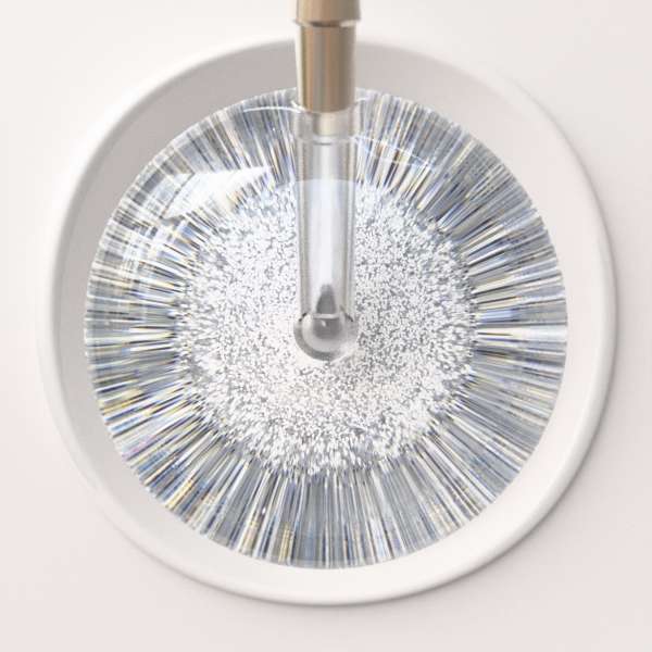 Ultrascope Stethoscope Head Silver Glitter and Sparkles / Adult Glitter & Sparkles Stethoscope Head