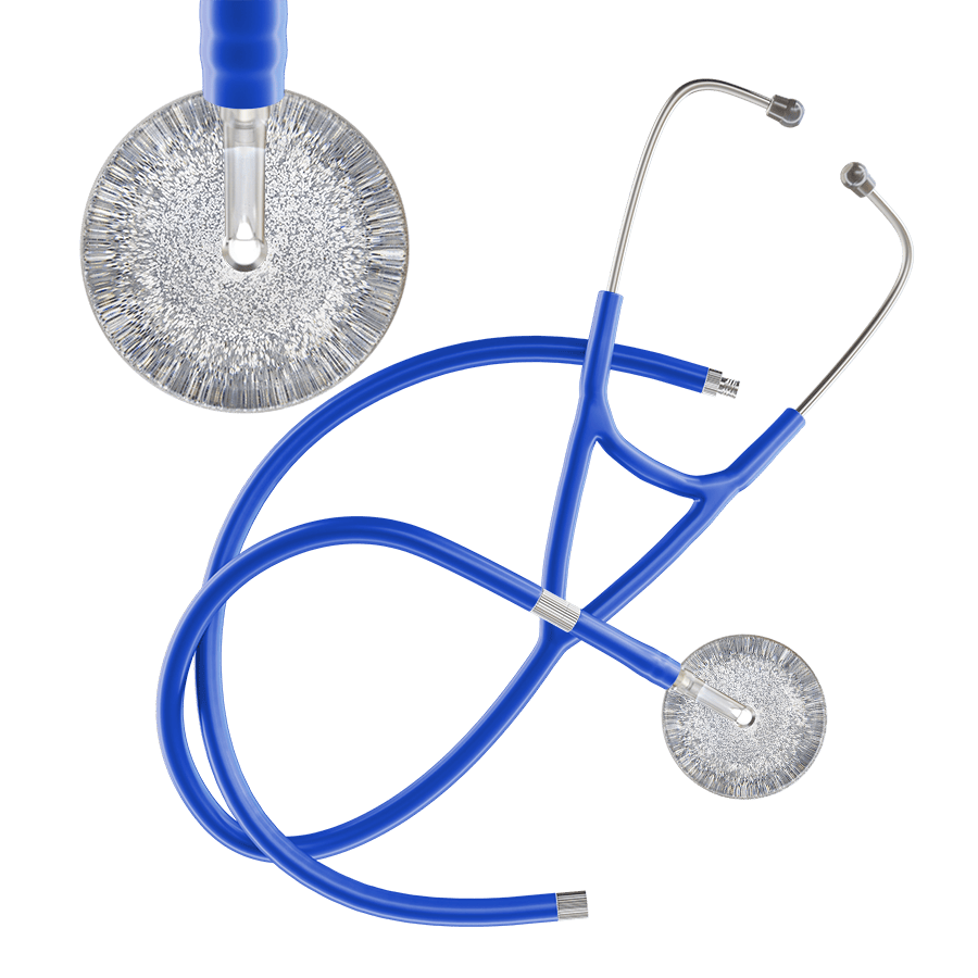 Light Glitter & Sparkles Cardiology Stethoscope