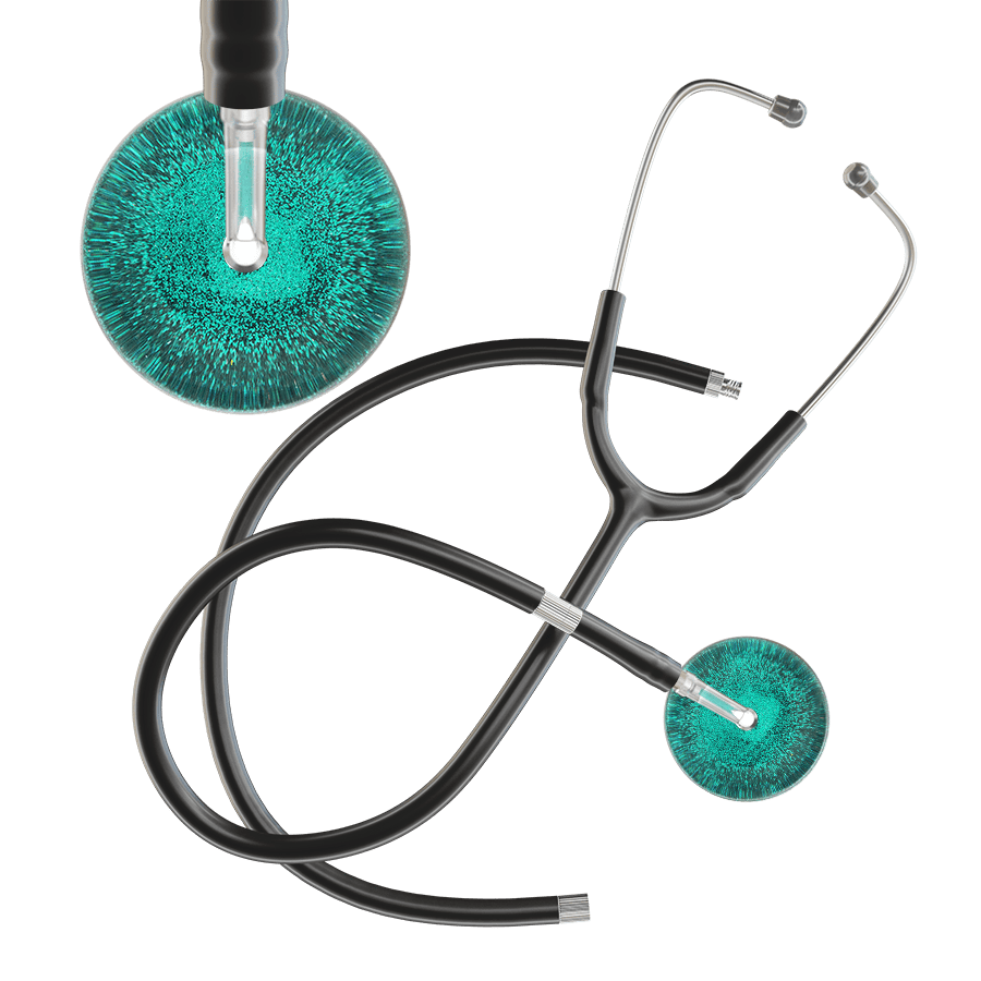 Dark Glitter & Sparkles Stethoscope