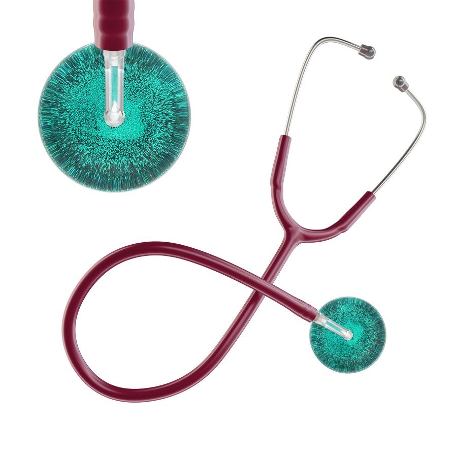 Dark Glitter & Sparkles Stethoscope