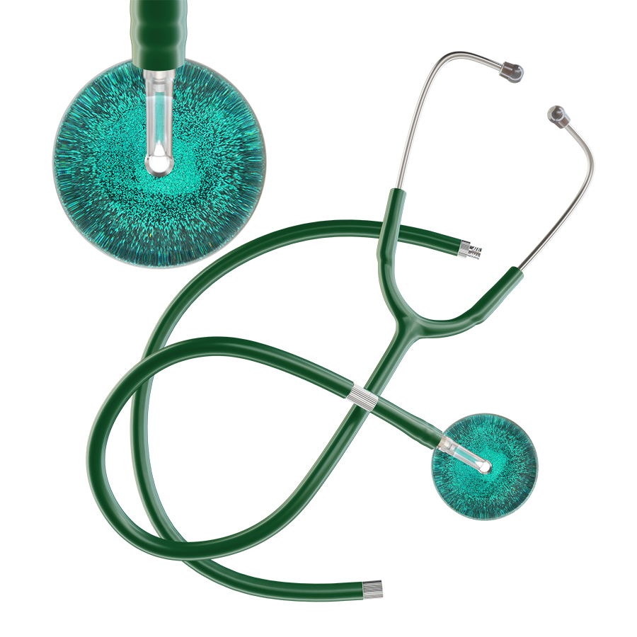 Dark Glitter & Sparkles Stethoscope