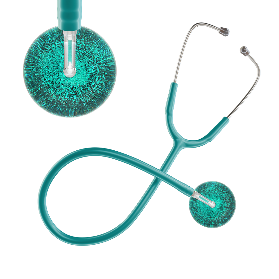 Dark Glitter & Sparkles Stethoscope