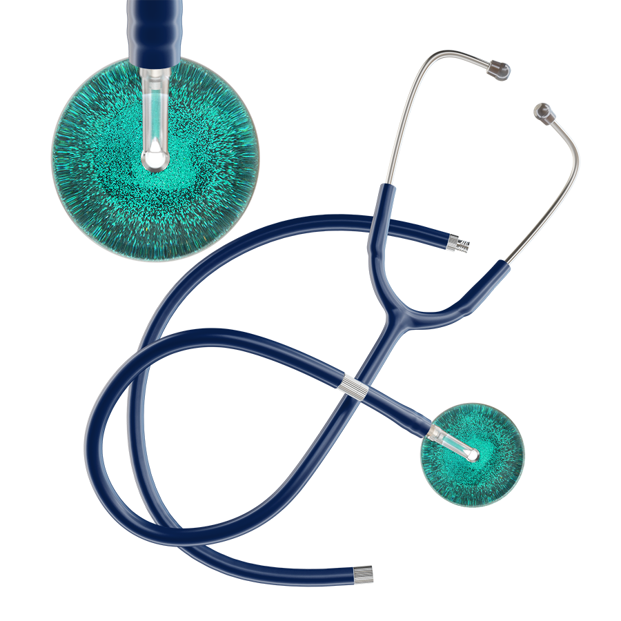 Dark Glitter & Sparkles Stethoscope