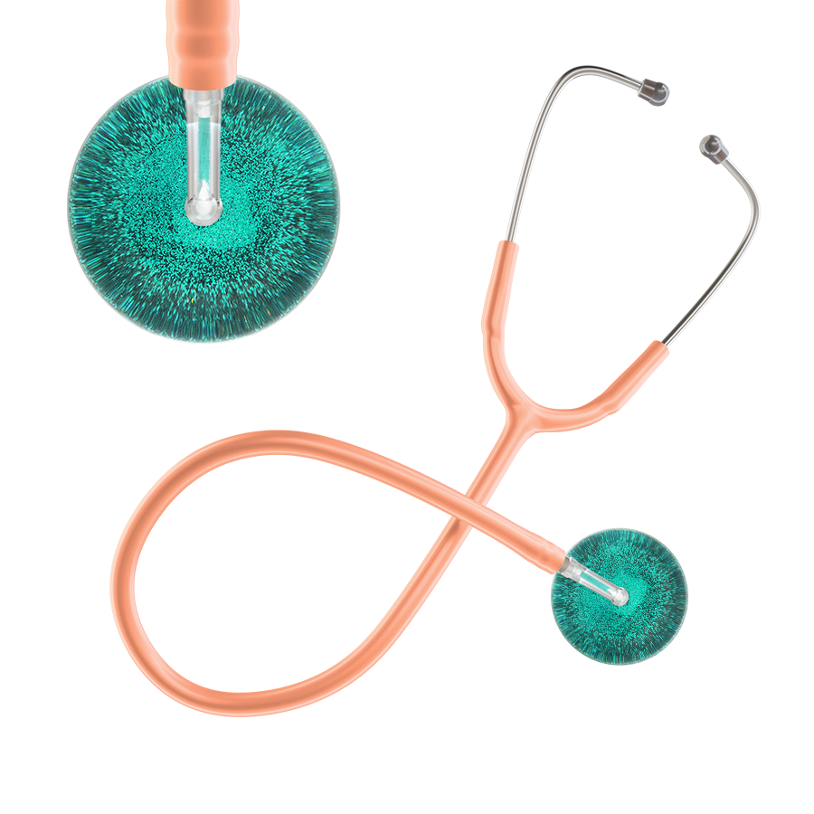 Dark Glitter & Sparkles Stethoscope