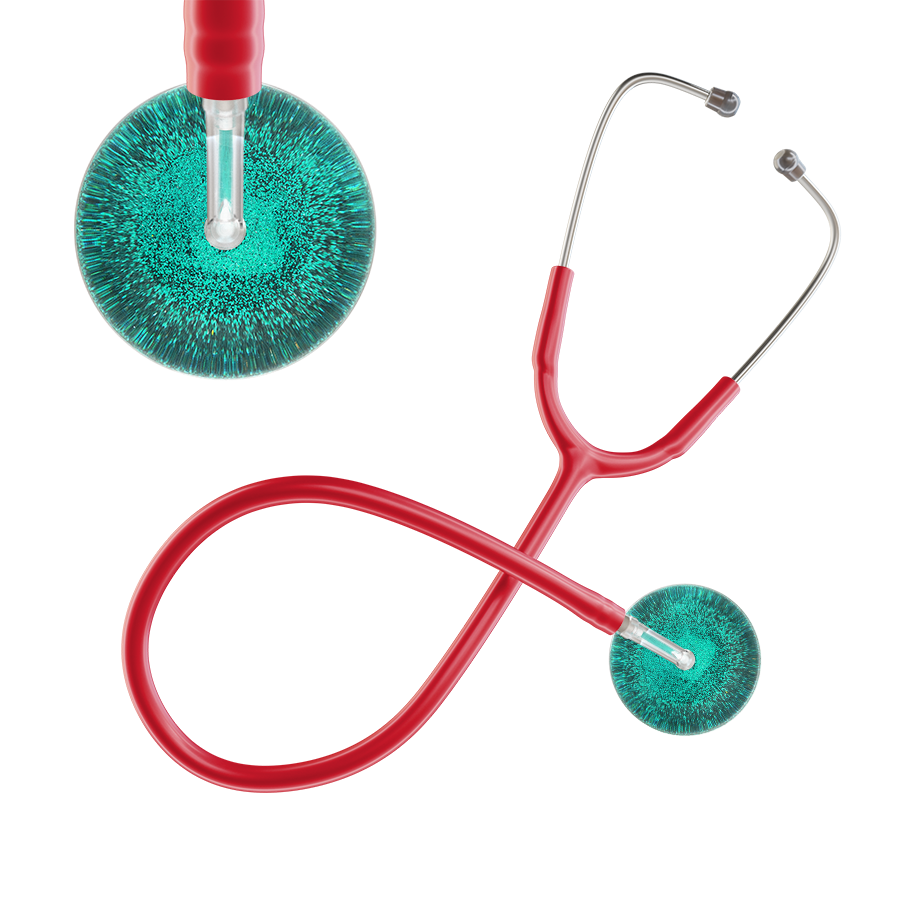 Dark Glitter & Sparkles Stethoscope