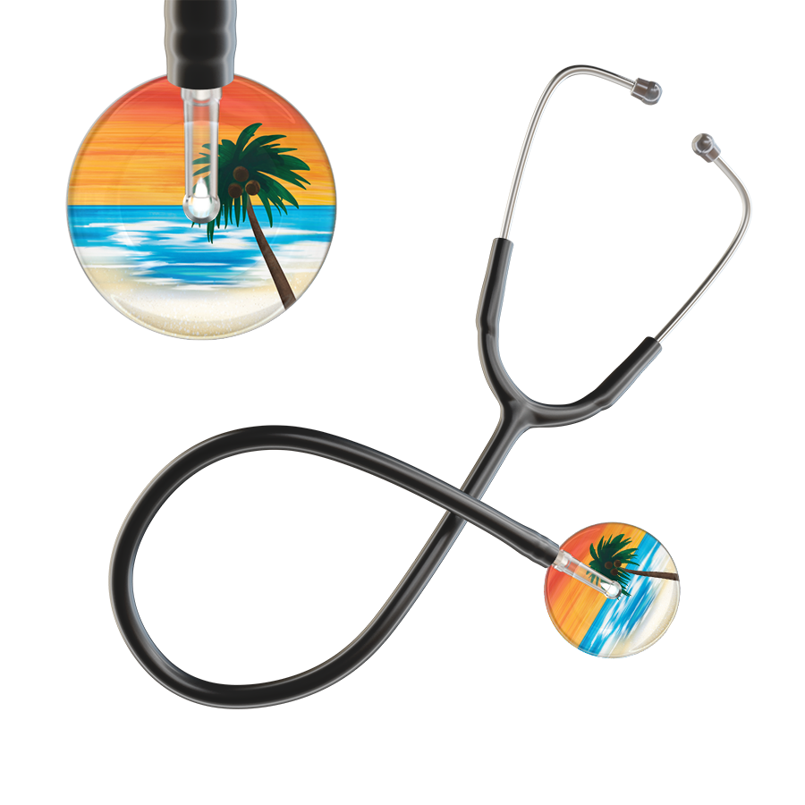 Palm Tree Stethoscope