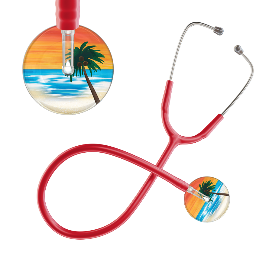 Palm Tree Stethoscope