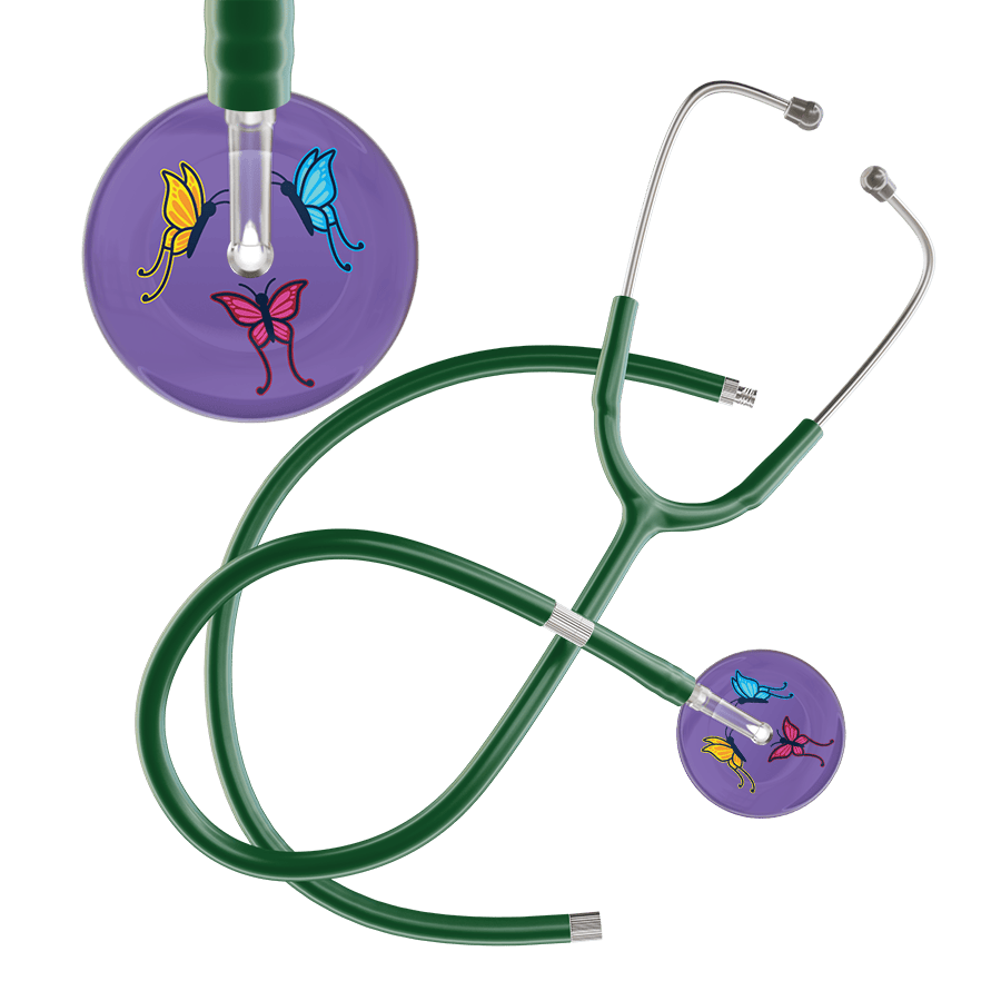 Dark Butterflies Stethoscope