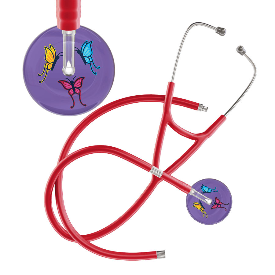Dark Butterflies Cardiology Stethoscope