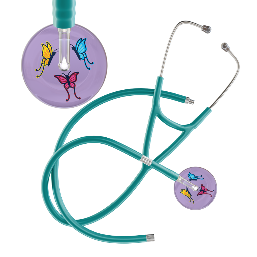 Light Butterflies Cardiology Stethoscope