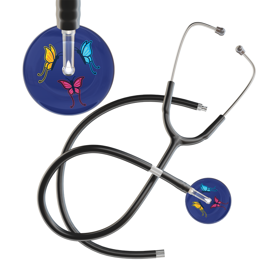 Dark Butterflies Stethoscope