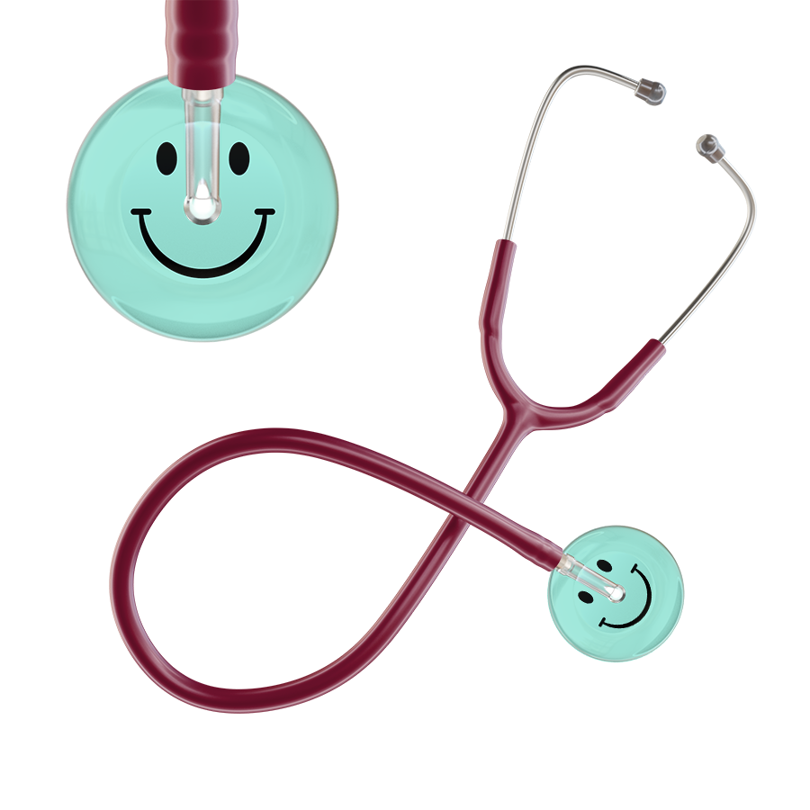 Light Smiley Face Stethoscope