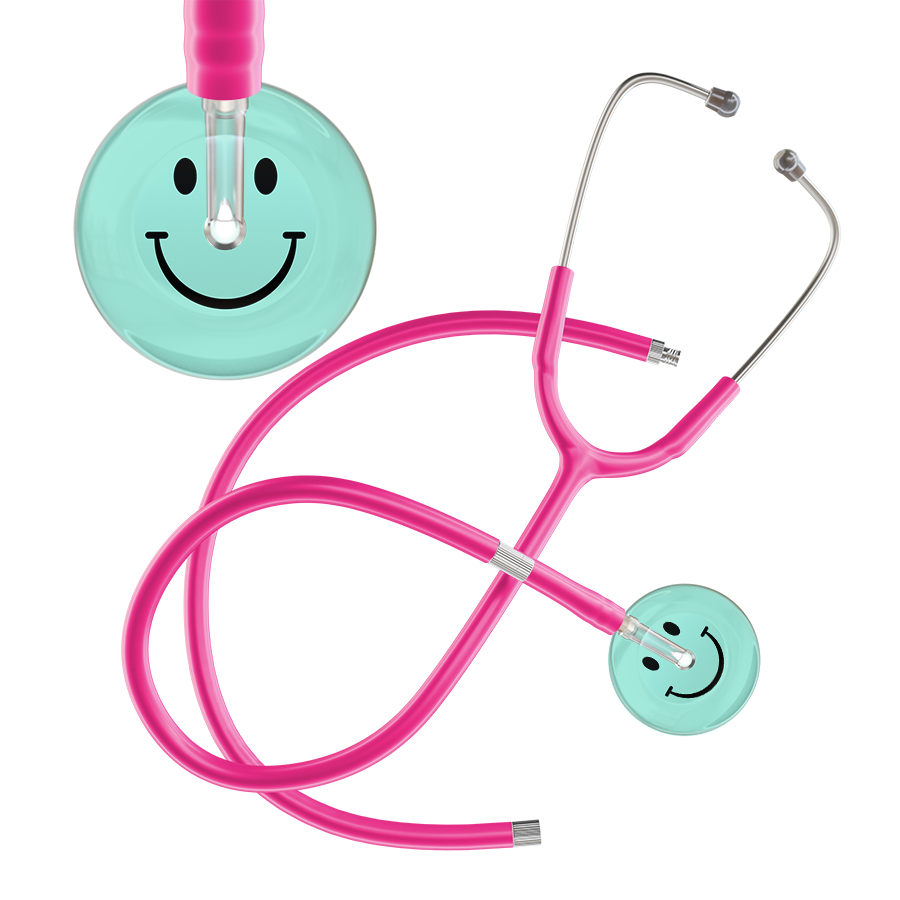 Light Smiley Face Stethoscope