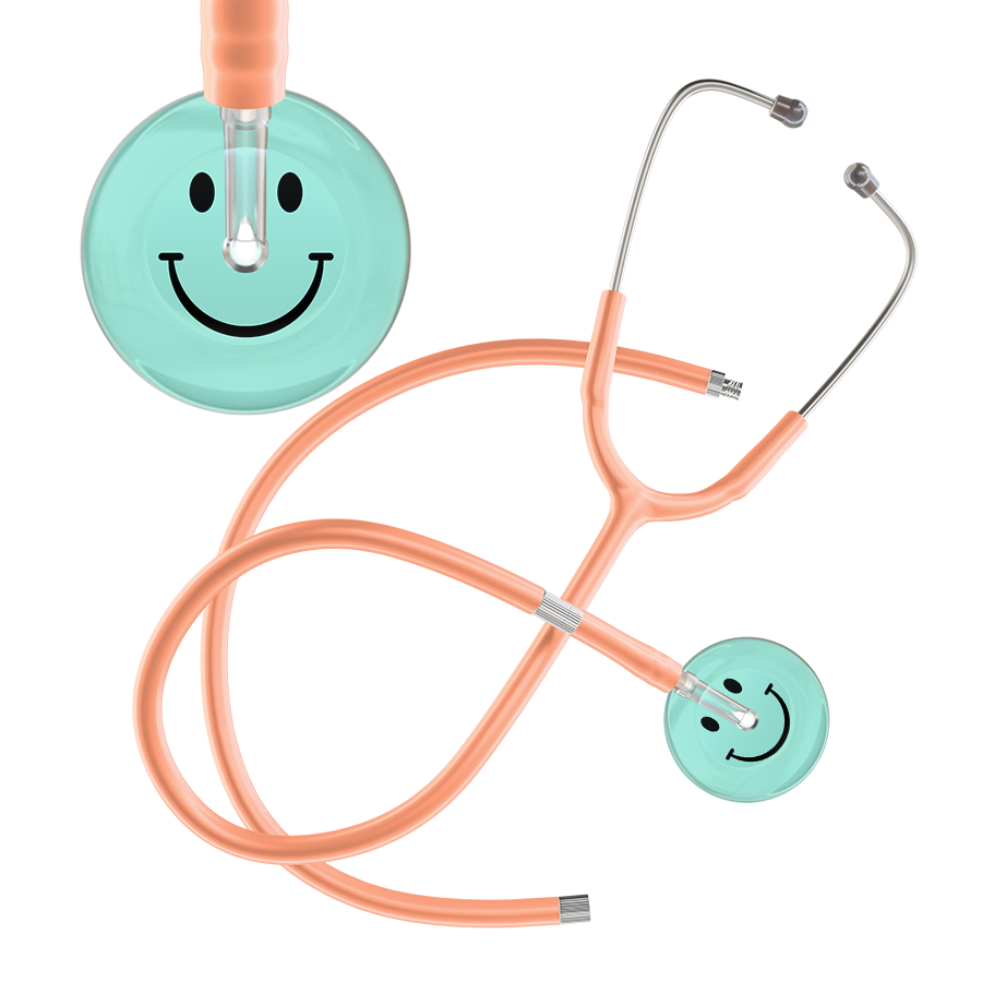 Light Smiley Face Stethoscope